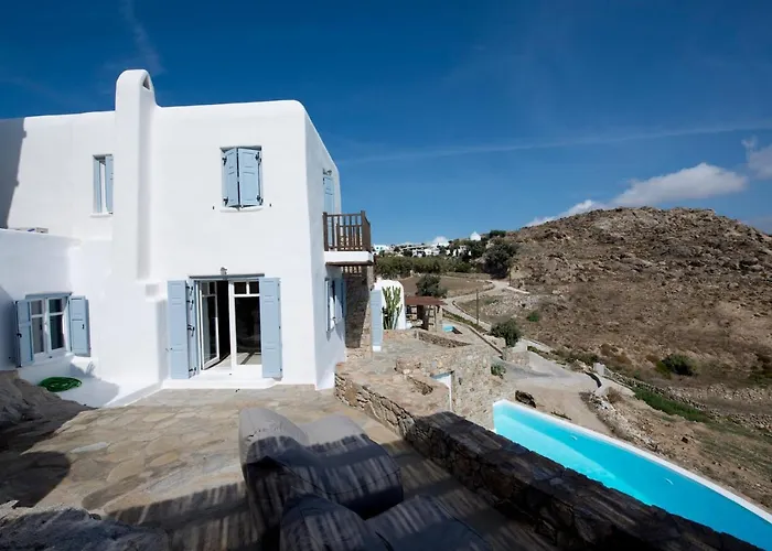 Villa Azurite With Heated Pool By Diles Psarou (Mykonos)